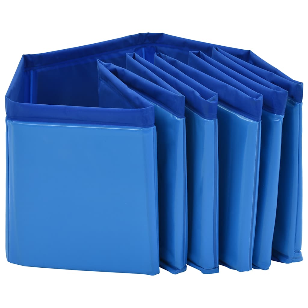 Hondenzwembad inklapbaar 80x20 cm PVC blauw is nu te koop bij PeponiXL, paradijselijk wonen!