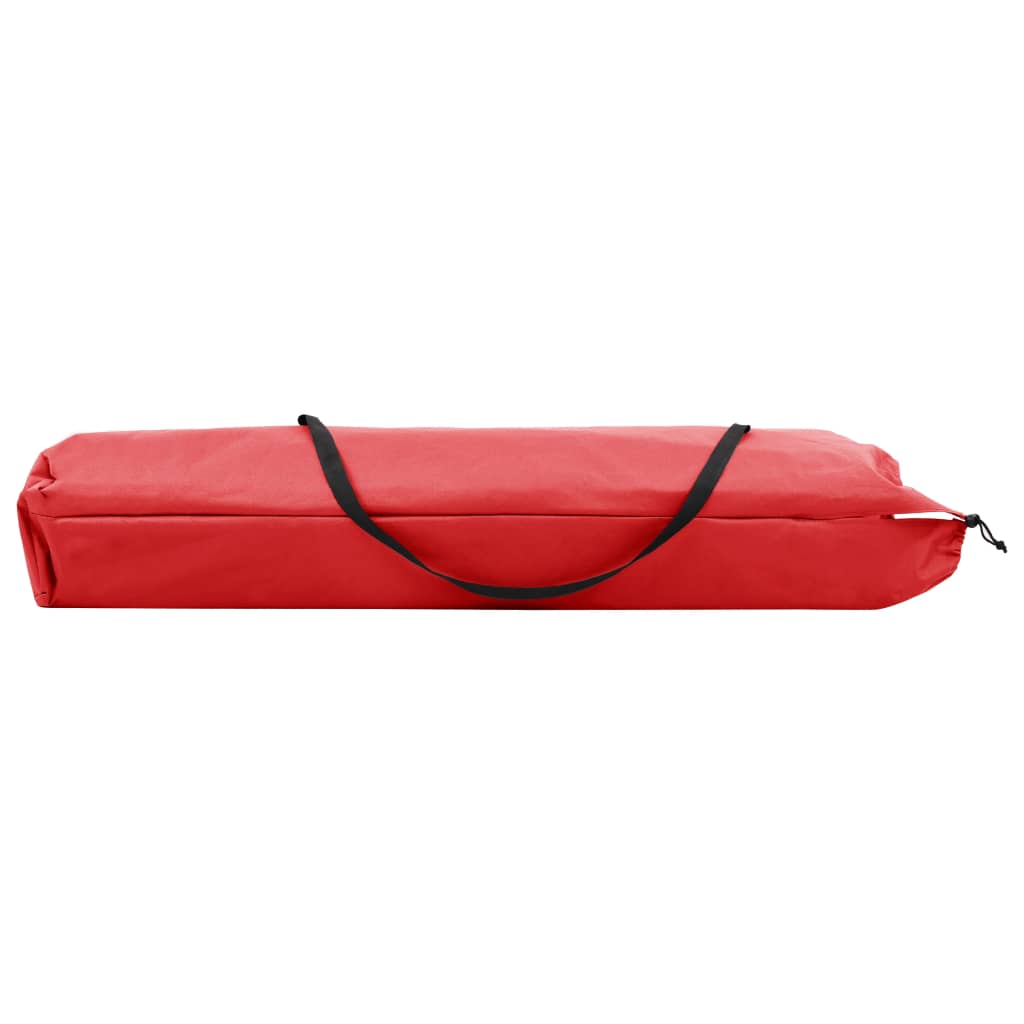 Ligbed 2-persoons inklapbaar staal rood is nu te koop bij PeponiXL, paradijselijk wonen!