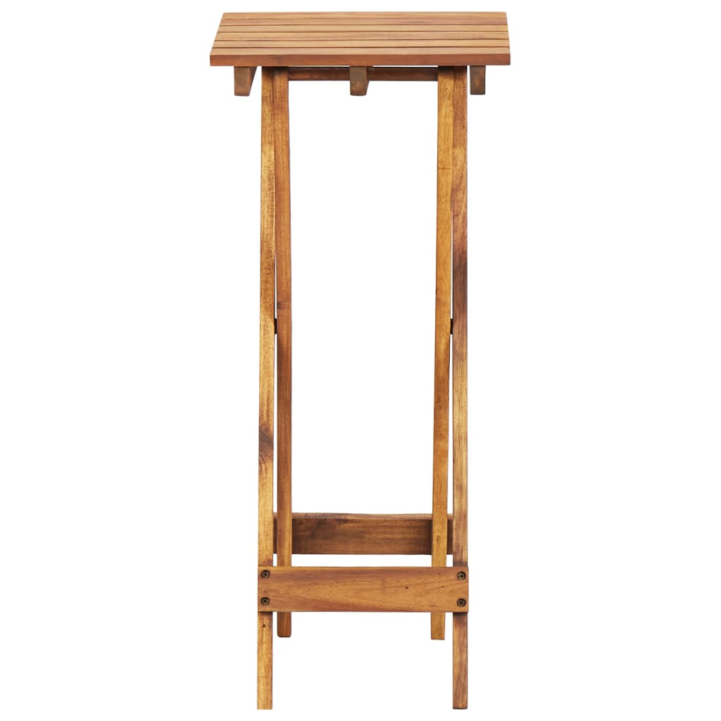 Plantenstandaard 30x30x67 cm massief acaciahout