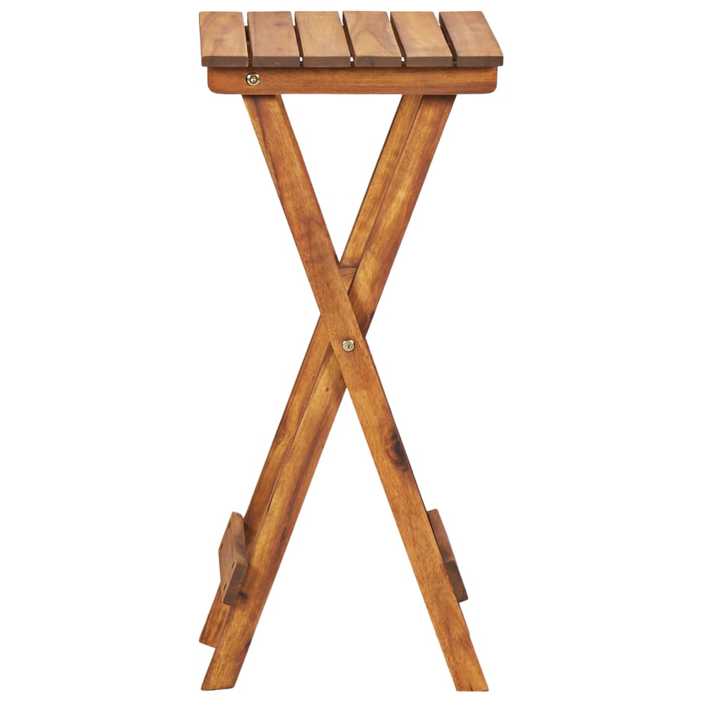 Plantenstandaard 30x30x67 cm massief acaciahout