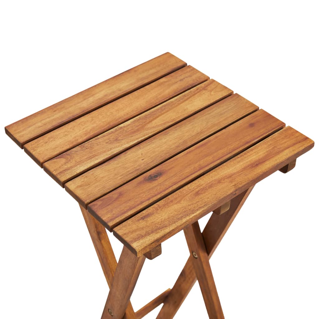 Plantenstandaard 30x30x67 cm massief acaciahout
