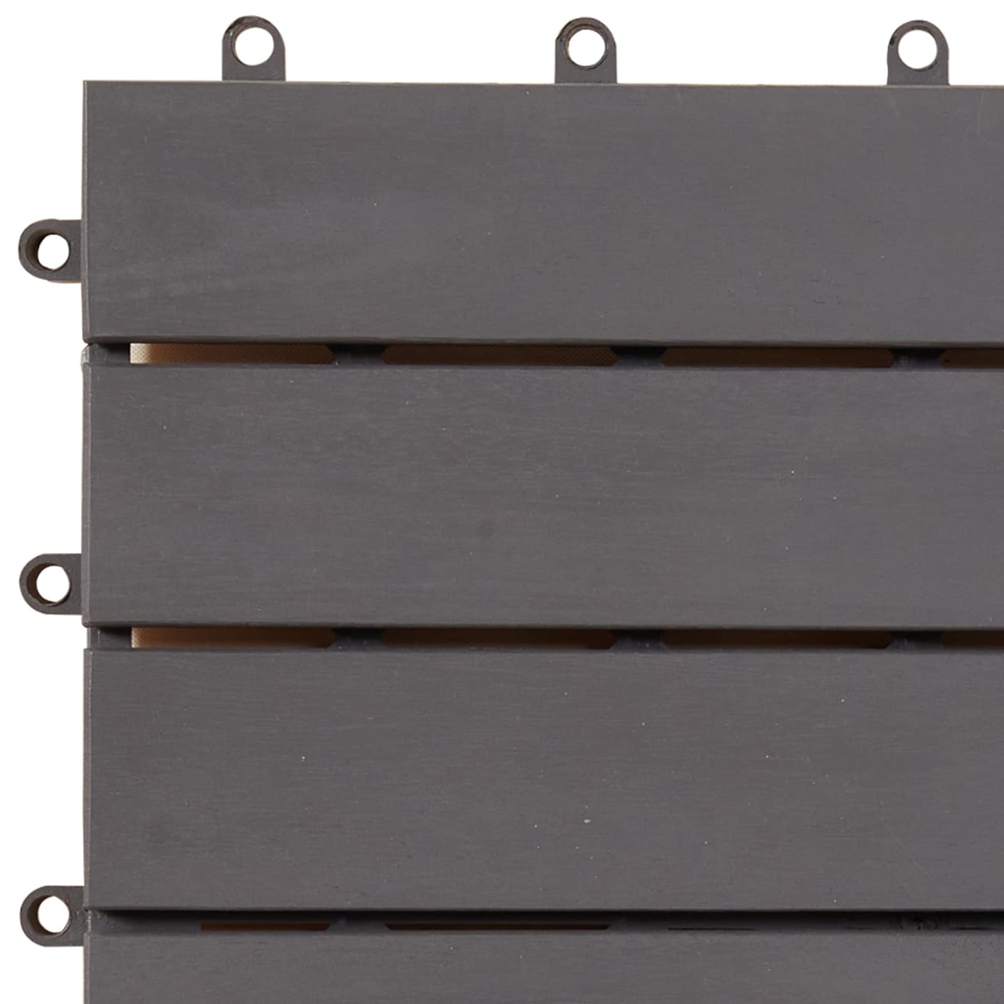 Terras Tegel 10 pcs Grijs 30 x 30 cm Acacia Hardhout is nu te koop bij PeponiXL, paradijselijk wonen!