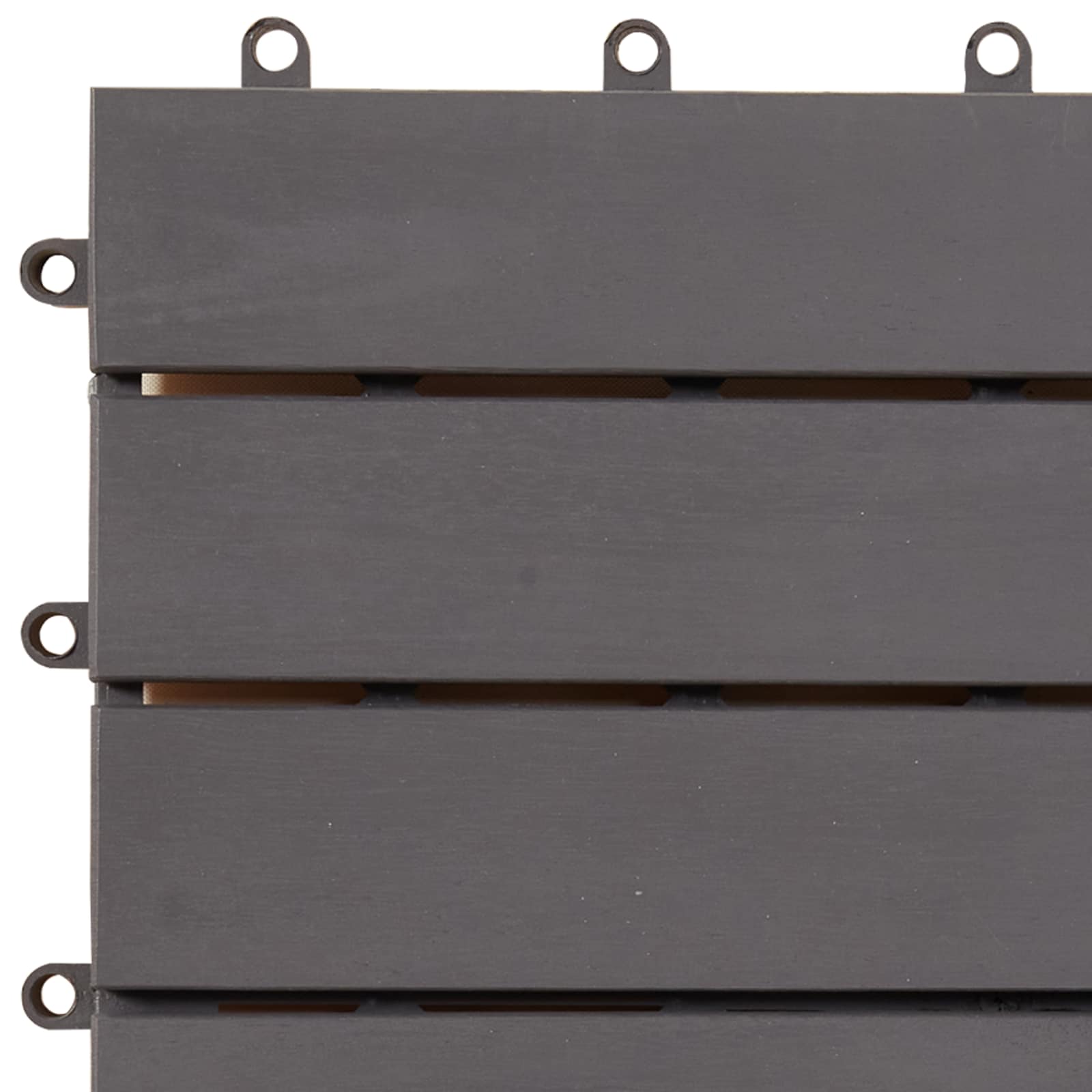 Terras Tegel 10 pcs Grijs 30 x 30 cm Acacia Hardhout is nu te koop bij PeponiXL, paradijselijk wonen!