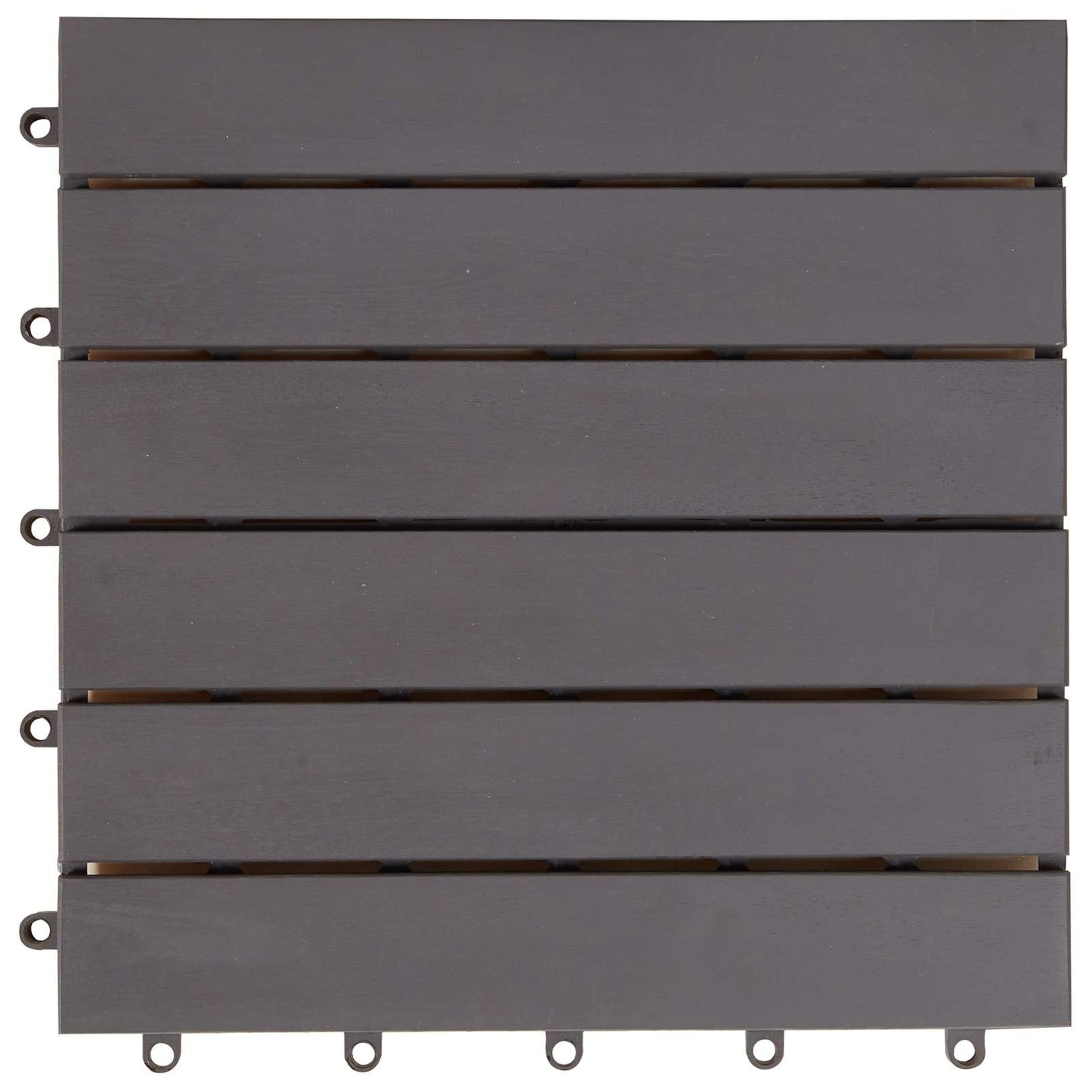 Terras Tegel 10 pcs Grijs 30 x 30 cm Acacia Hardhout is nu te koop bij PeponiXL, paradijselijk wonen!