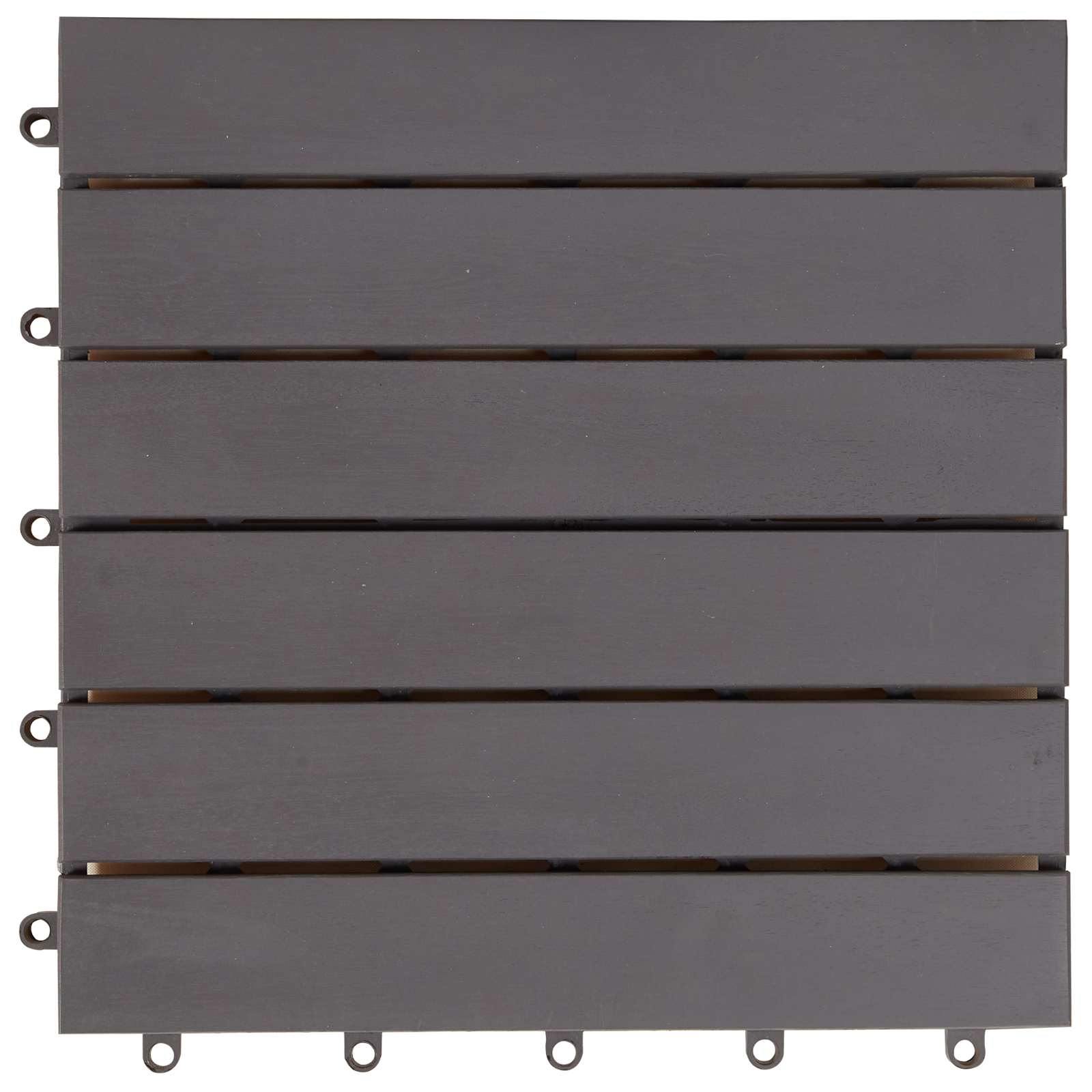 Terras Tegel 10 pcs Grijs 30 x 30 cm Acacia Hardhout is nu te koop bij PeponiXL, paradijselijk wonen!