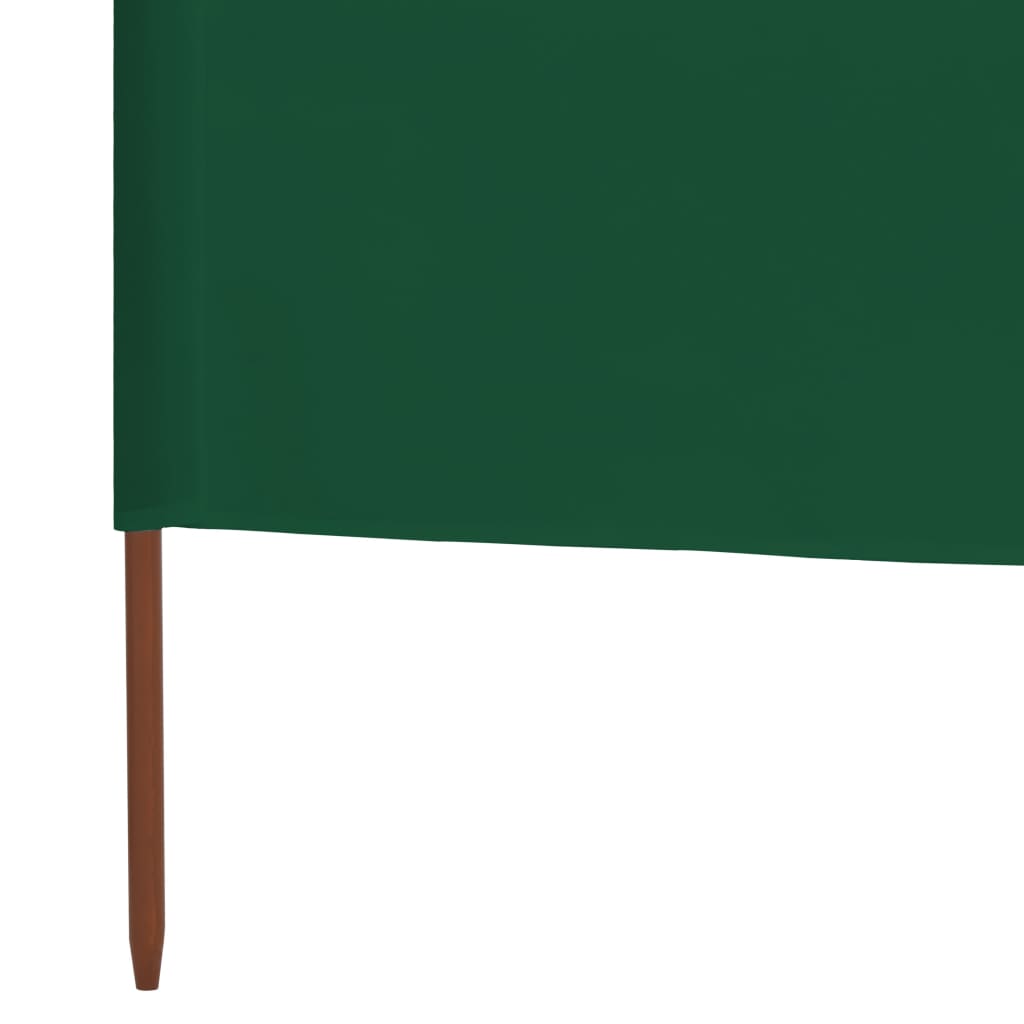 Windscherm 3-panelen 400x160 cm stof groen is nu te koop bij PeponiXL, paradijselijk wonen!