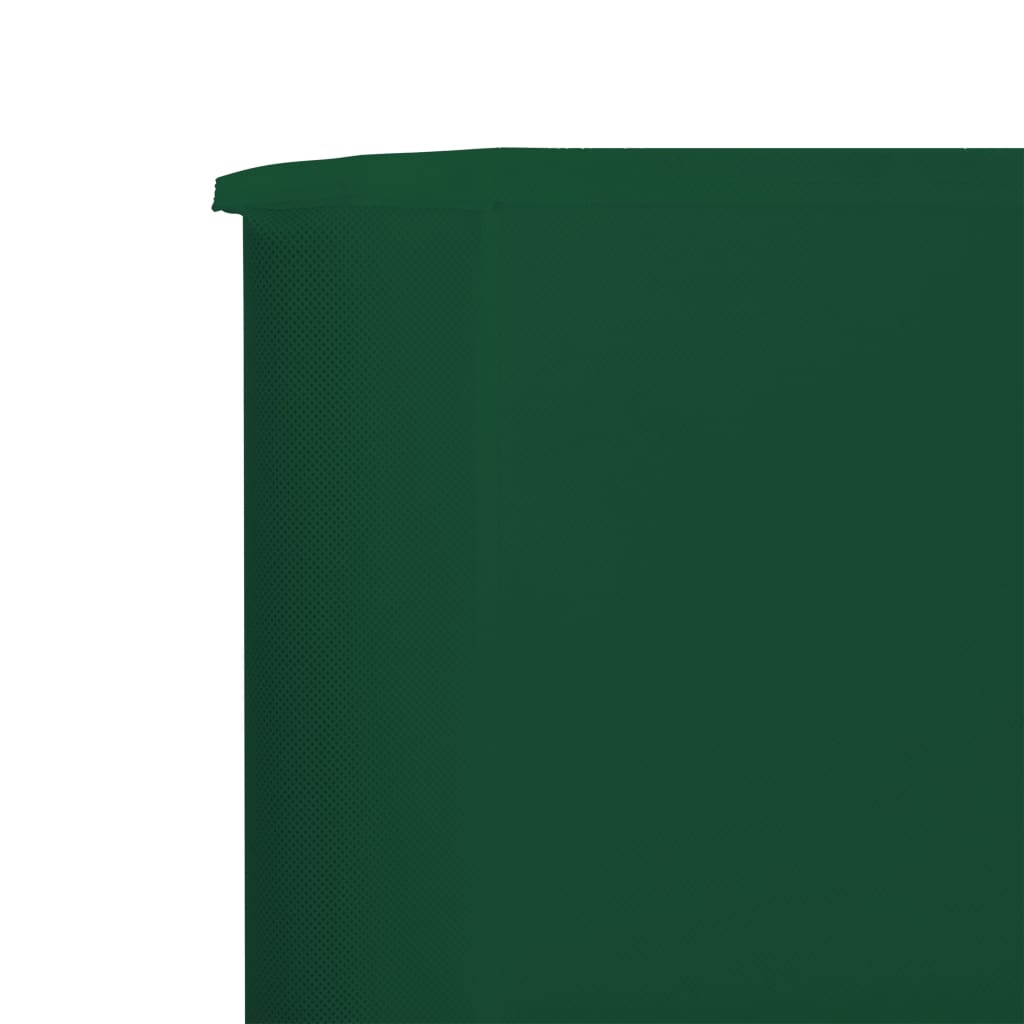 Windscherm 3-panelen 400x160 cm stof groen is nu te koop bij PeponiXL, paradijselijk wonen!