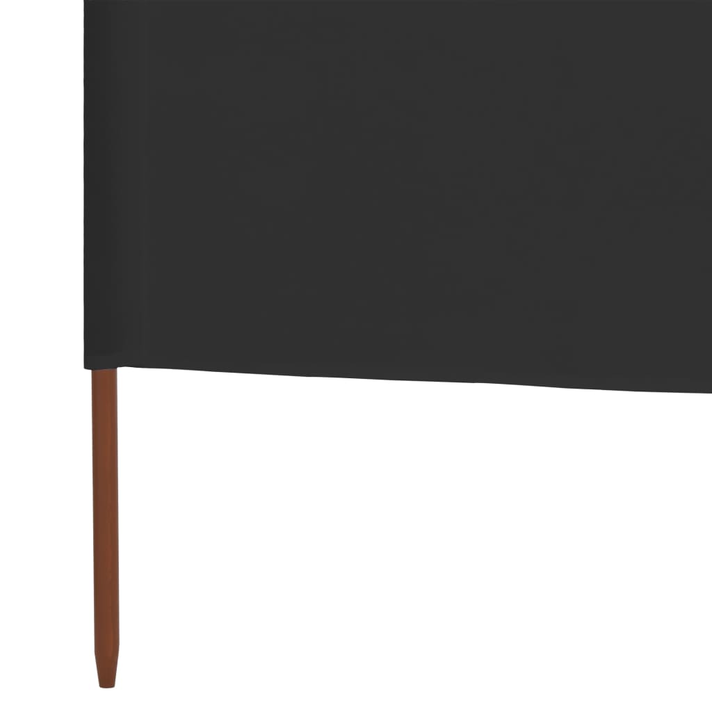 Windscherm 3-panelen 400x160 cm stof antraciet is nu te koop bij PeponiXL, paradijselijk wonen!