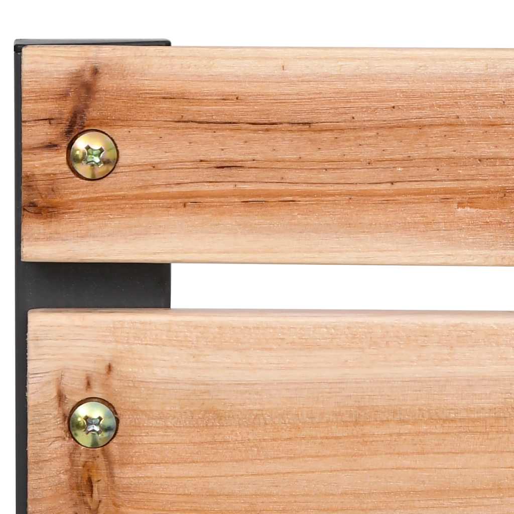 Tuinstoelen 2 st hout is nu te koop bij PeponiXL, paradijselijk wonen!