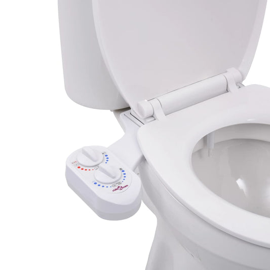 Bidetaansluiting voor toiletbril warm/koud water enkel mondstuk is nu te koop bij PeponiXL, paradijselijk wonen!