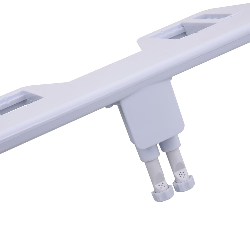 Bidetaansluiting voor toiletbril met dubbel mondstuk is nu te koop bij PeponiXL, paradijselijk wonen!