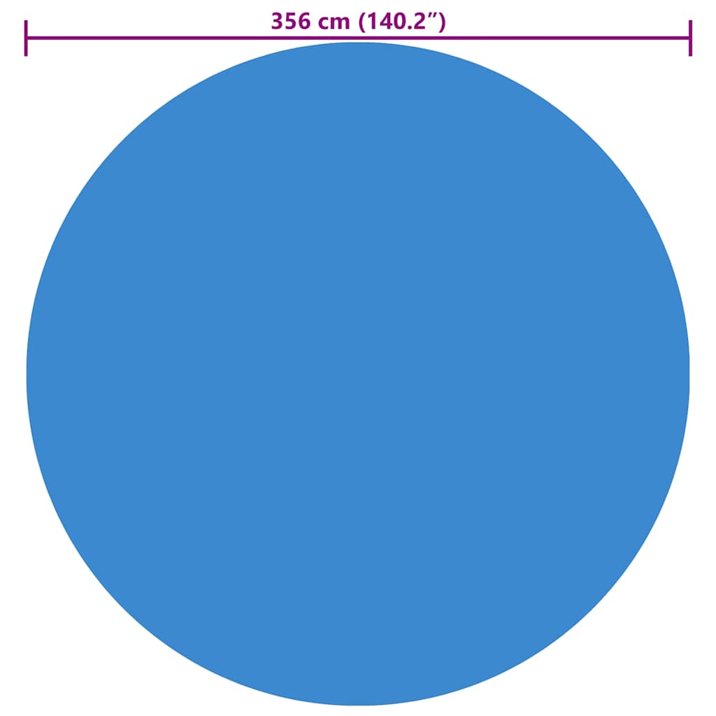Zwembadhoes 356 cm PE blauw is nu te koop bij PeponiXL, paradijselijk wonen!