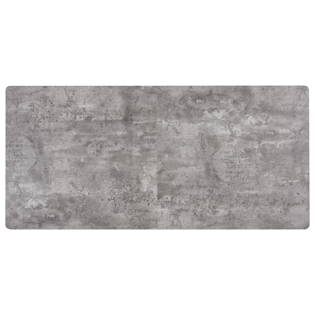 Eettafel 160x80x75 cm MDF grijs is nu te koop bij PeponiXL, paradijselijk wonen!