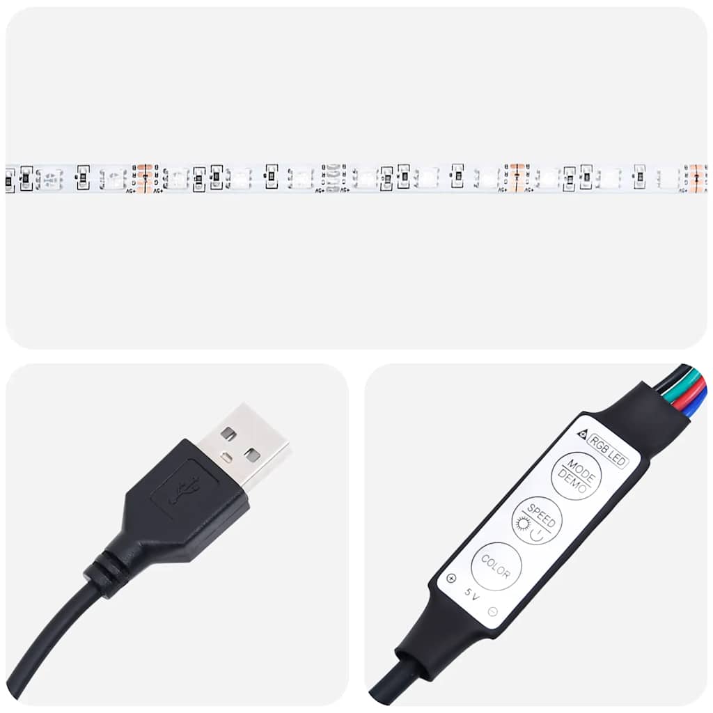Bedframe met hydraulische opslag en LED stof taupe 160x200 cm is nu te koop bij PeponiXL, paradijselijk wonen!