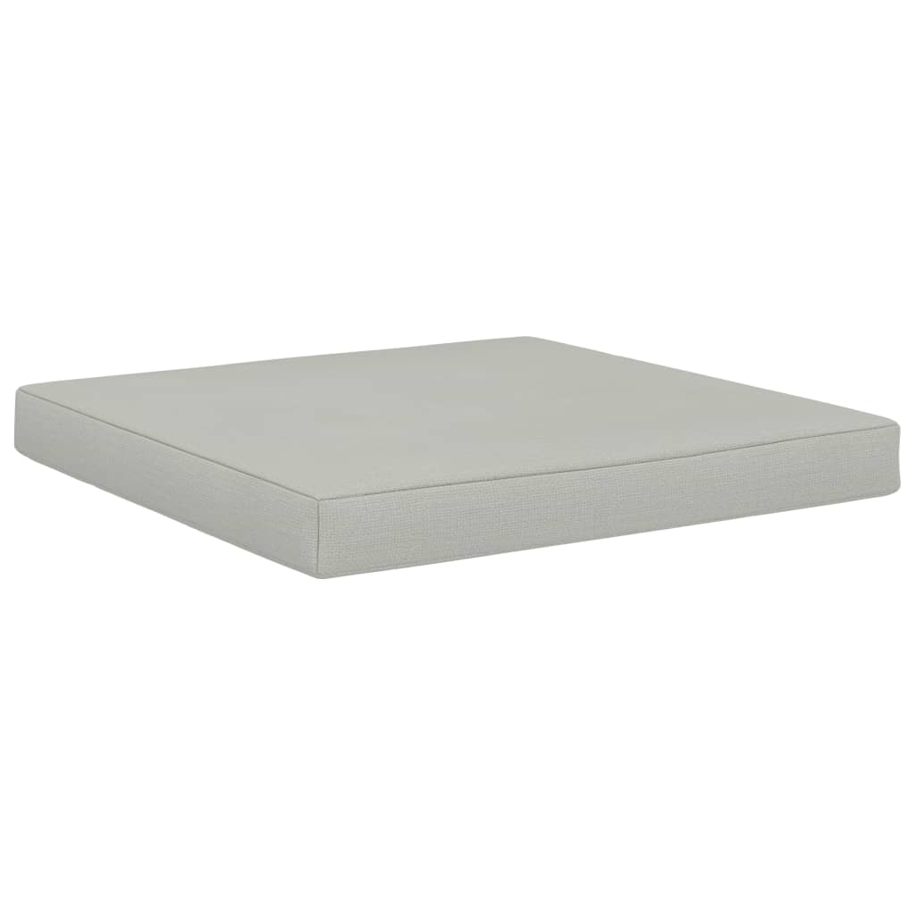 Vloerpalletkussen 60x61,5x6 cm stof beige is nu te koop bij PeponiXL, paradijselijk wonen!