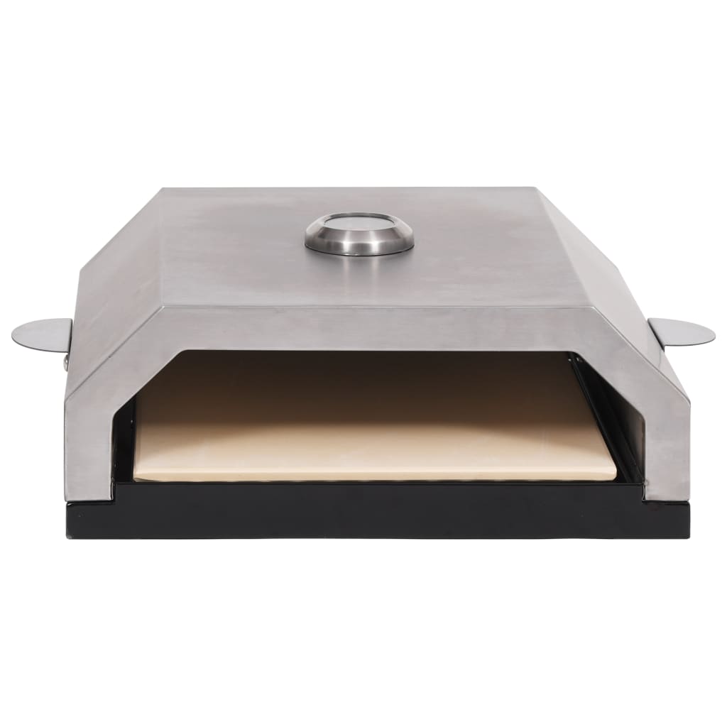 Pizzaoven met keramische steen voor gas-/houtskoolbarbecue is nu te koop bij PeponiXL, paradijselijk wonen!