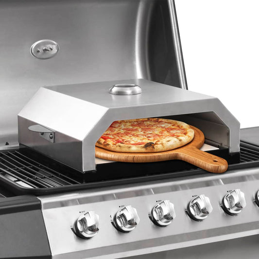 Pizzaoven met keramische steen voor gas-/houtskoolbarbecue is nu te koop bij PeponiXL, paradijselijk wonen!