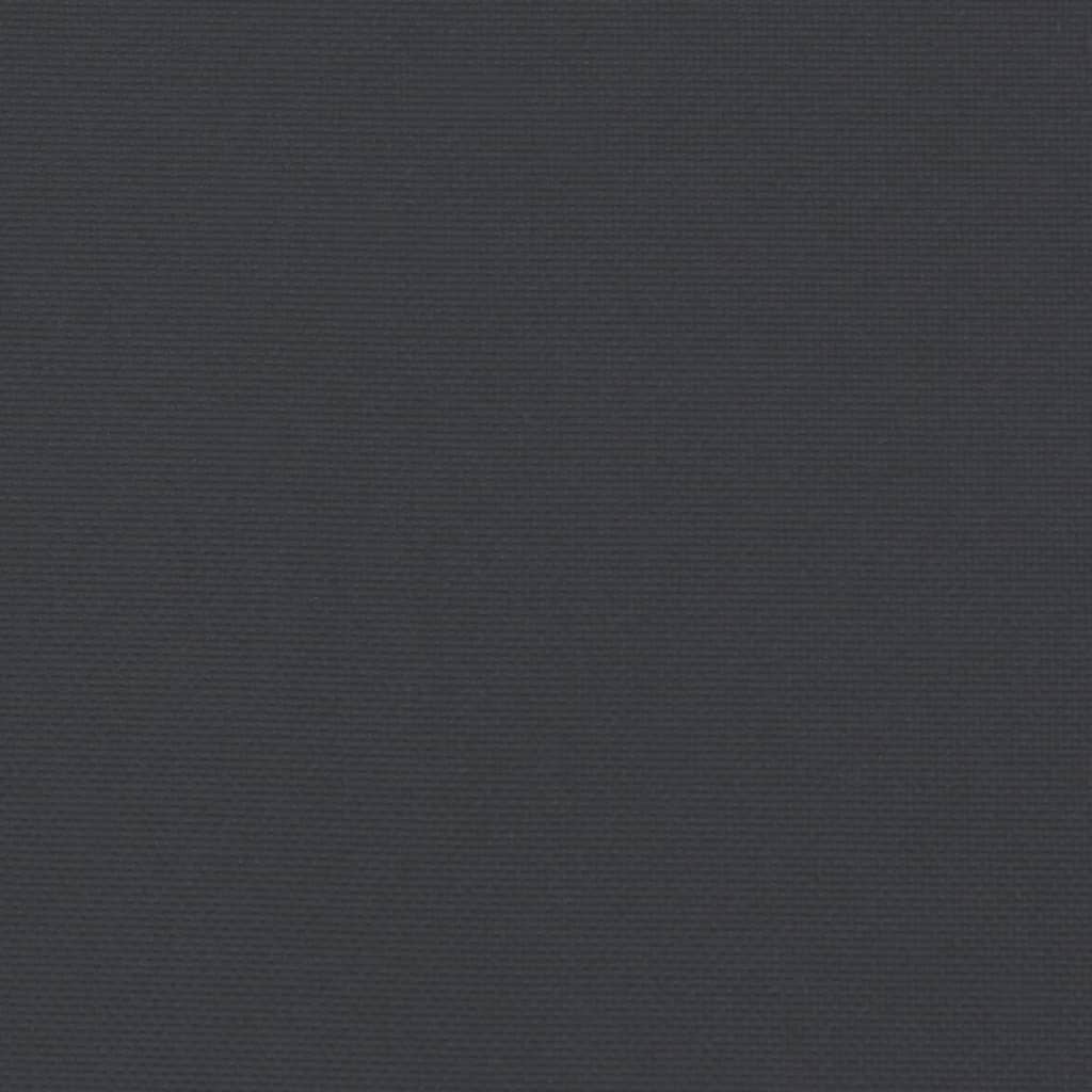 Tuinstoelkussens 4 st hoge rug120x50x3 cm stof zwart is nu te koop bij PeponiXL, paradijselijk wonen!