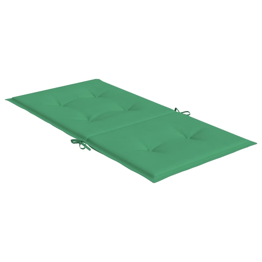 Tuinstoelkussens lage rug 2 st 100x50x3 cm oxford stof groen is nu te koop bij PeponiXL, paradijselijk wonen!