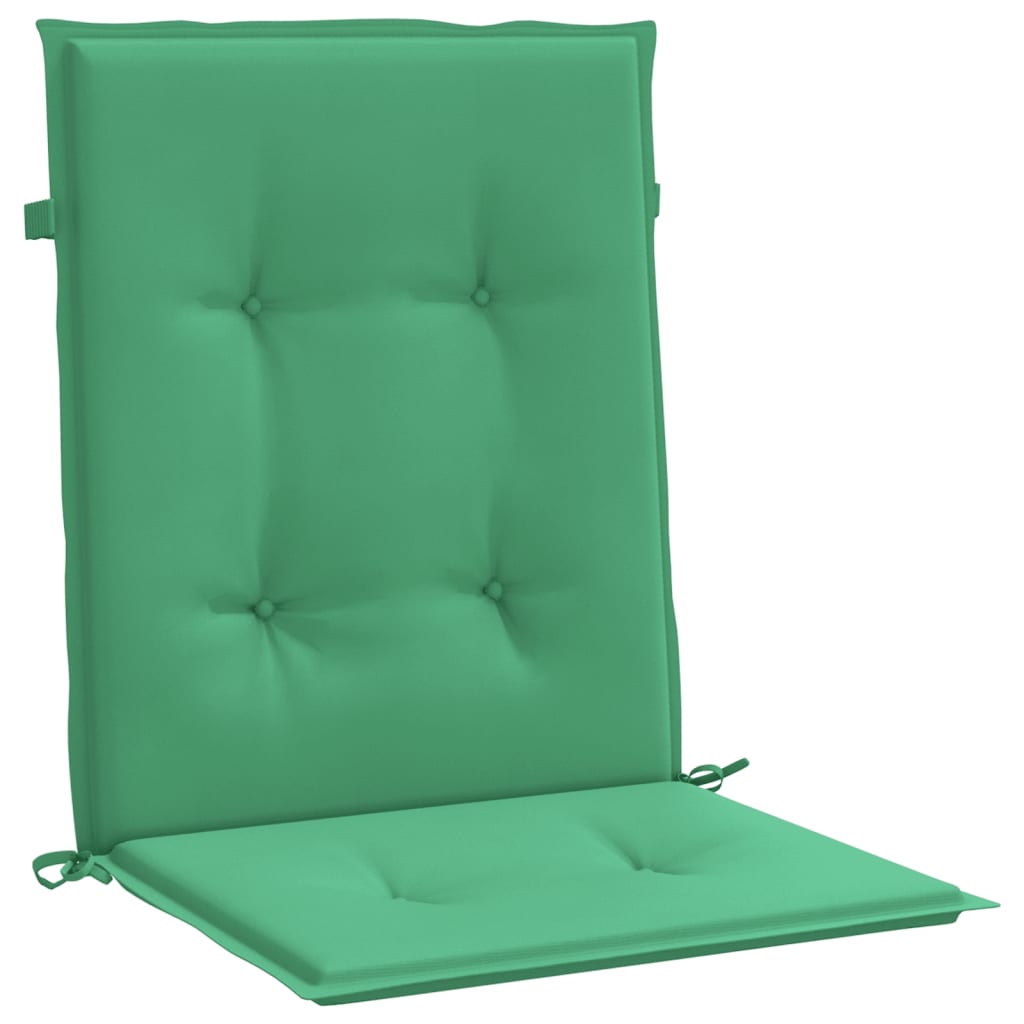 Tuinstoelkussens lage rug 4 st 100x50x3 cm oxford stof groen is nu te koop bij PeponiXL, paradijselijk wonen!