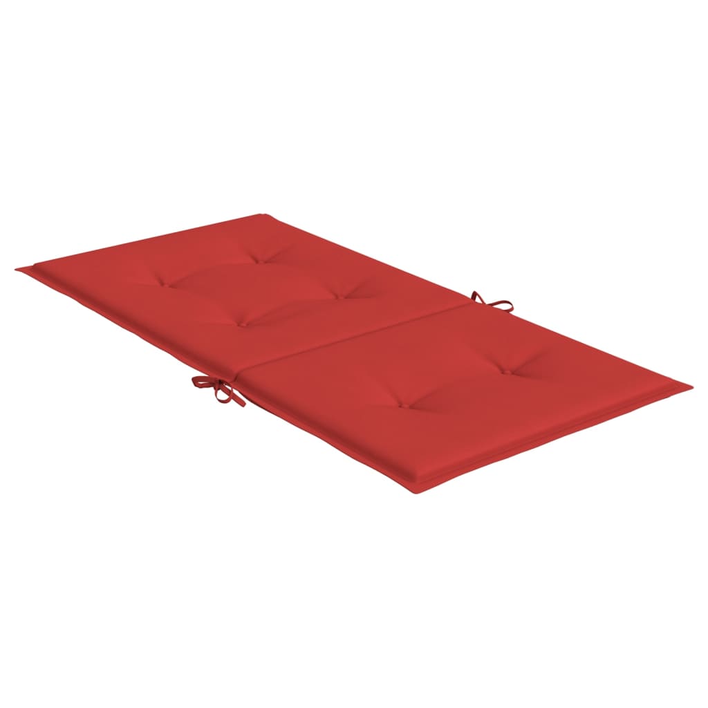 Tuinstoelkussens lage rug 4 st 100x50x3 cm oxford stof rood is nu te koop bij PeponiXL, paradijselijk wonen!