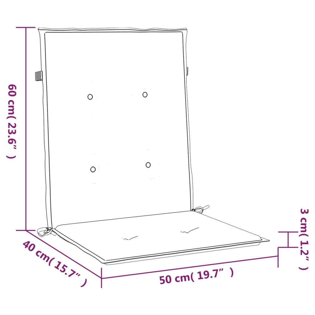 Tuinstoelkussens lage rug 4 st 100x50x3 cm oxford stof rood is nu te koop bij PeponiXL, paradijselijk wonen!