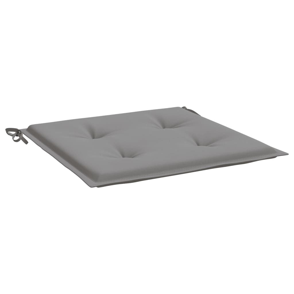 Tuinstoelkussens 4 st 40x40x4 cm oxford stof grijs is nu te koop bij PeponiXL, paradijselijk wonen!