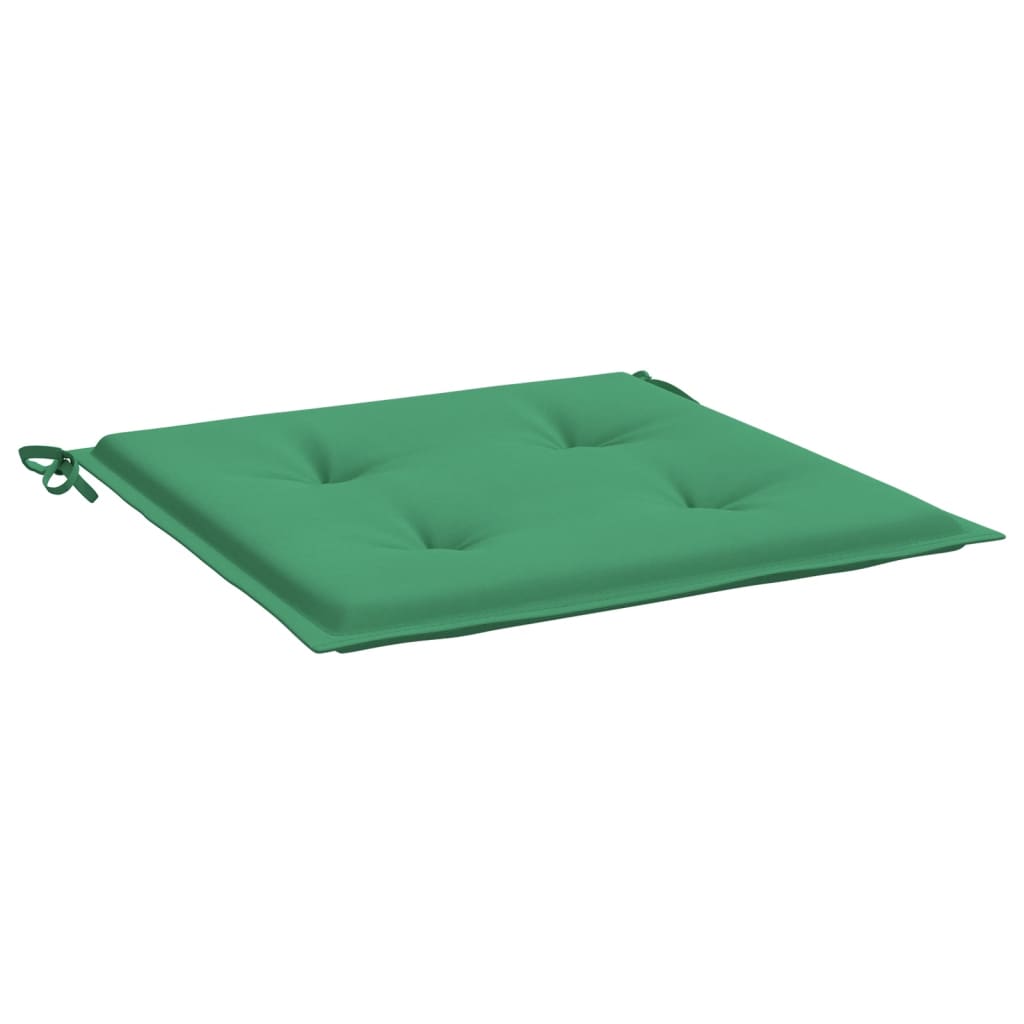 Tuinstoelkussens 2 st 50x50x3 cm oxford stof groen is nu te koop bij PeponiXL, paradijselijk wonen!