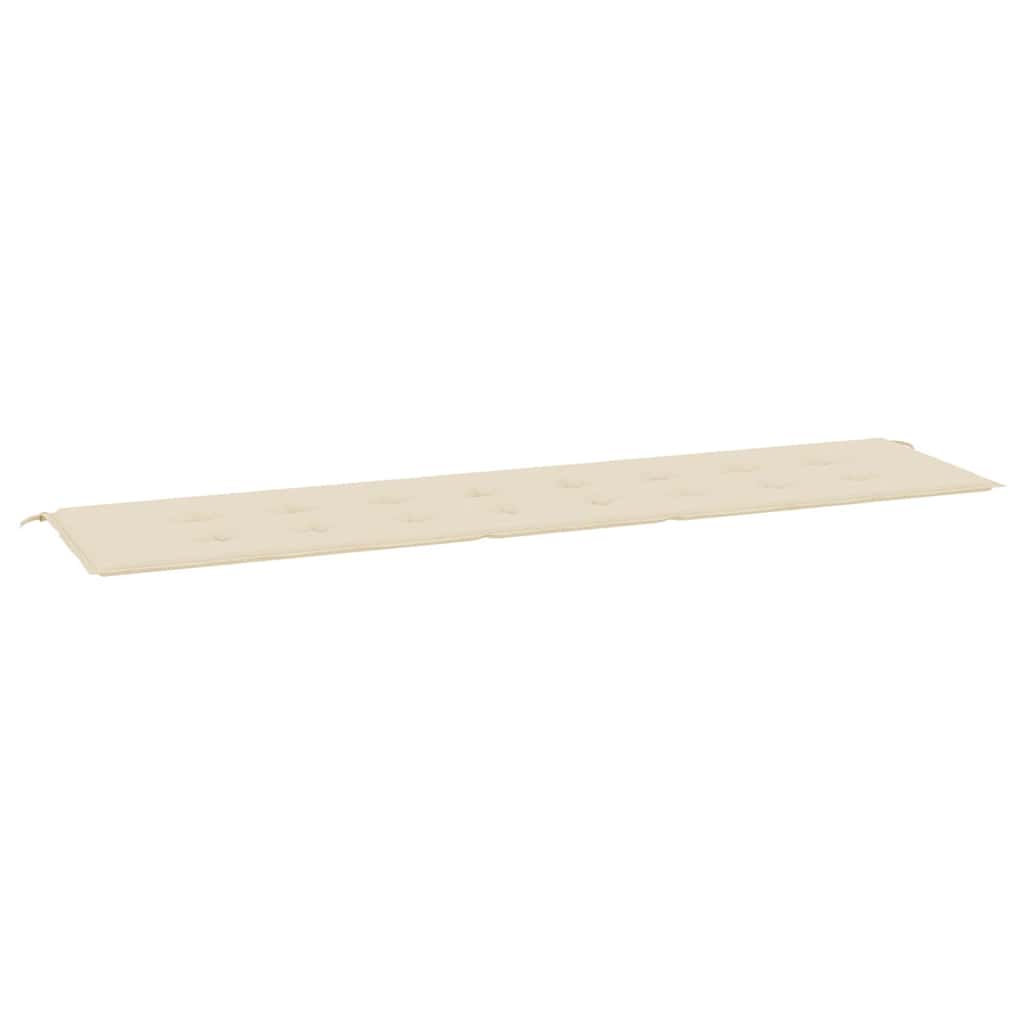 Tuinbankkussen 200x50x4 cm oxford stof beige is nu te koop bij PeponiXL, paradijselijk wonen!