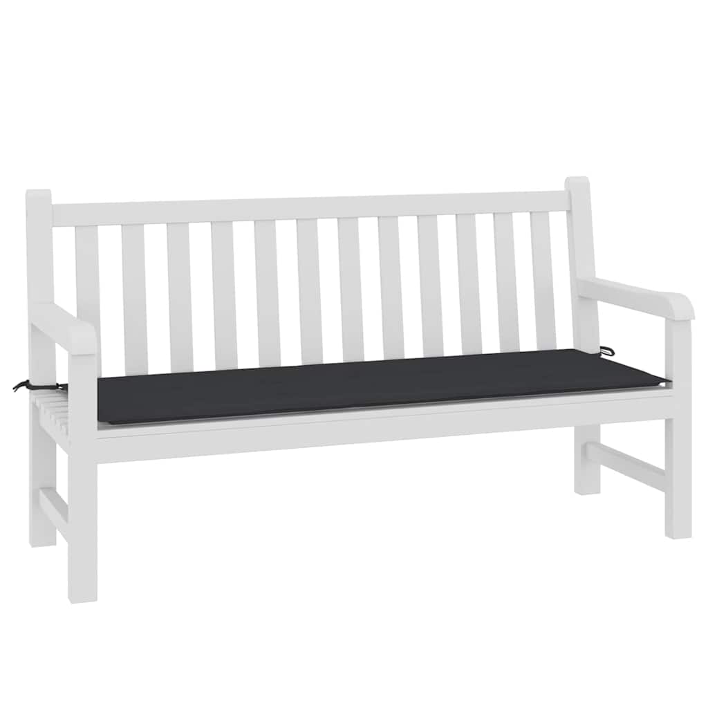 Tuinbankkussen 150x50x3 cm oxford stof zwart is nu te koop bij PeponiXL, paradijselijk wonen!