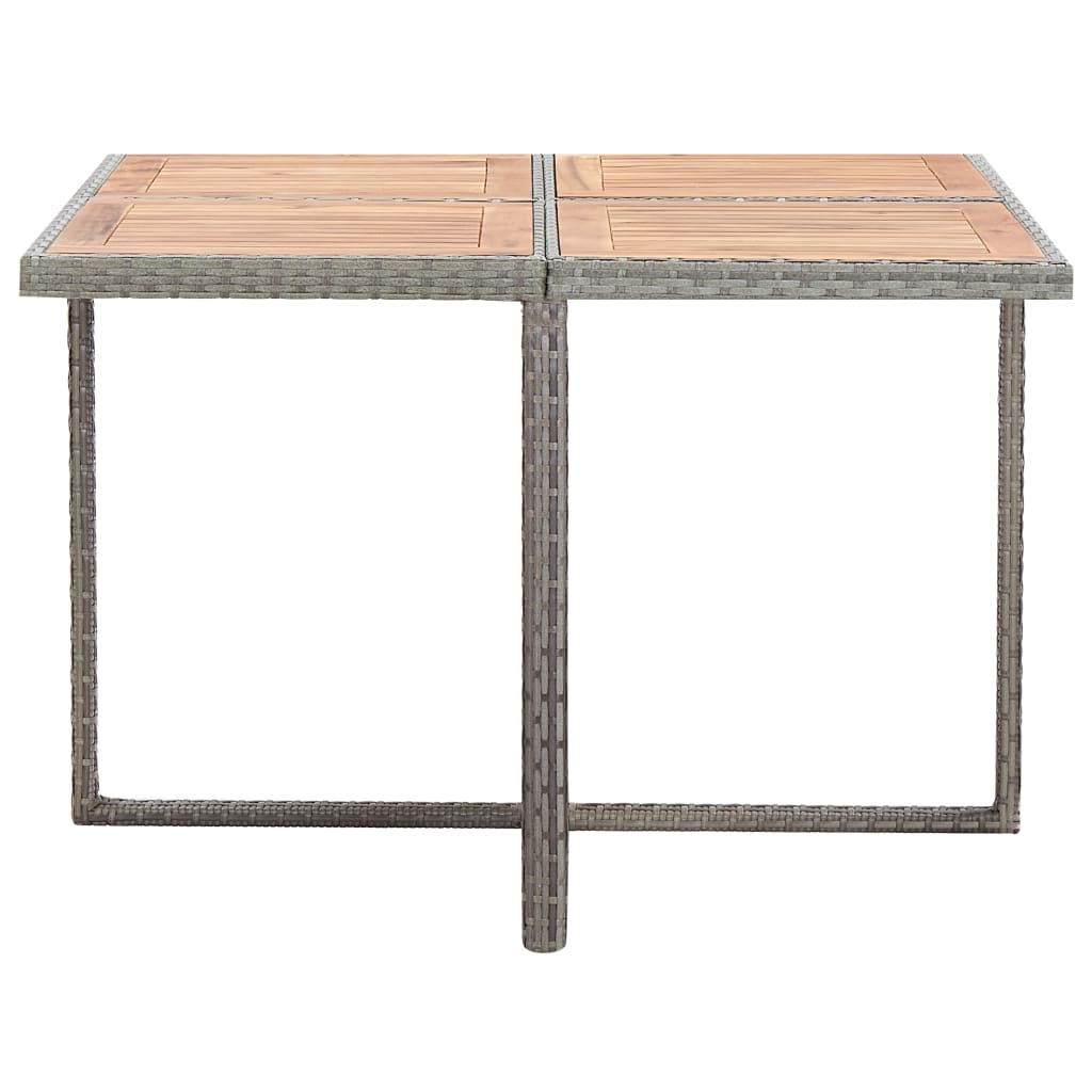 9-delige Tuinset met kussens poly rattan antraciet is nu te koop bij PeponiXL, paradijselijk wonen!