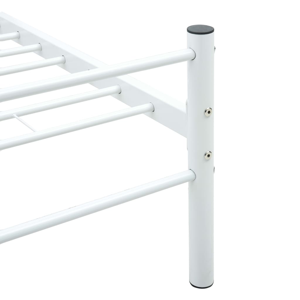 Bedframe metaal wit 180x200 cm is nu te koop bij PeponiXL, paradijselijk wonen!