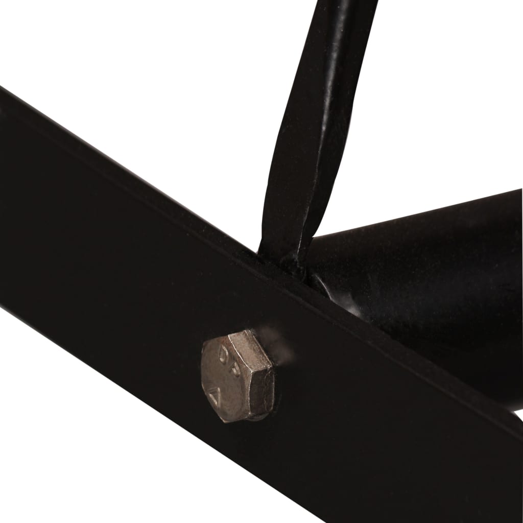 5-delige Barset massief hout en echt leer is nu te koop bij PeponiXL, paradijselijk wonen!