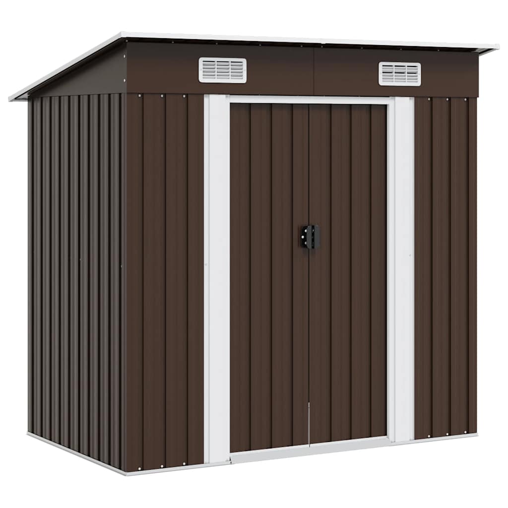Tuinberging 194x121x181 cm staal bruin is nu te koop bij PeponiXL, paradijselijk wonen!