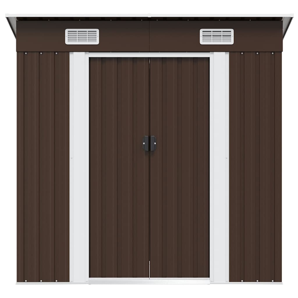 Tuinberging 194x121x181 cm staal bruin is nu te koop bij PeponiXL, paradijselijk wonen!