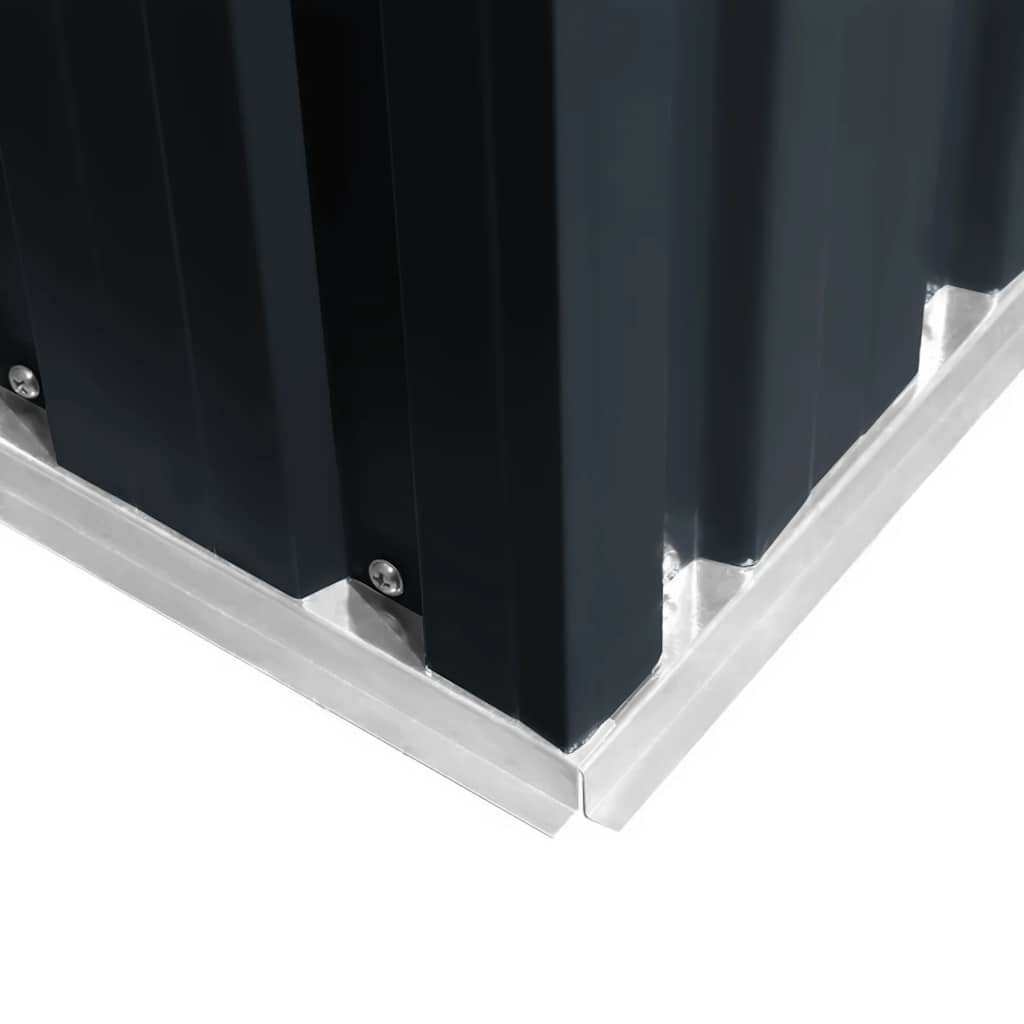 Tuinberging 204x132x186 cm staal antraciet is nu te koop bij PeponiXL, paradijselijk wonen!