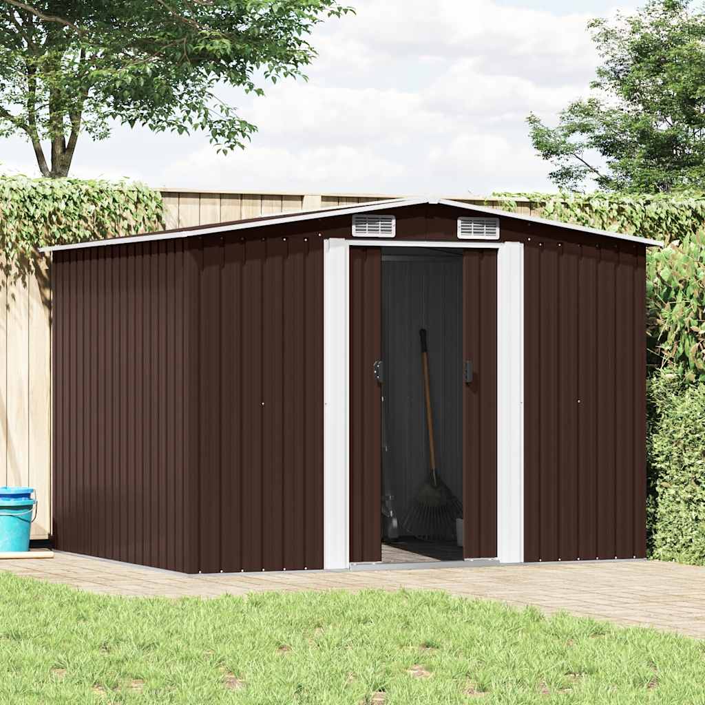 Tuinberging 257x205x178 cm staal bruin is nu te koop bij PeponiXL, paradijselijk wonen!