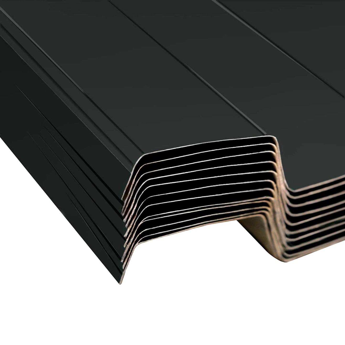 Dakpaneel 12 pcs Antraciet 129 x 45 cm Gegalvaniseerd staal is nu te koop bij PeponiXL, paradijselijk wonen!