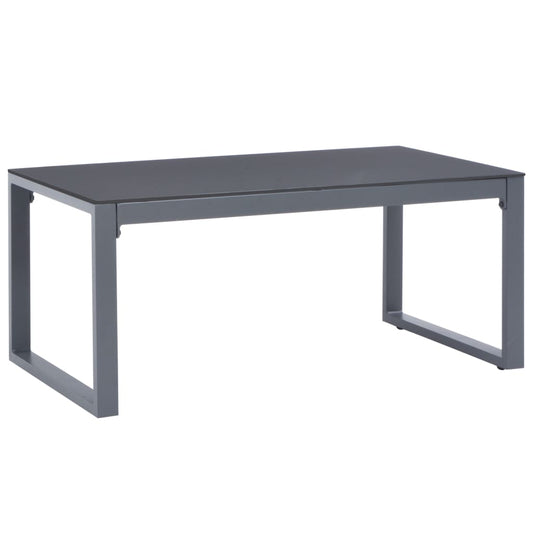 Salontafel 90x50x40 cm aluminium is nu te koop bij PeponiXL, paradijselijk wonen!