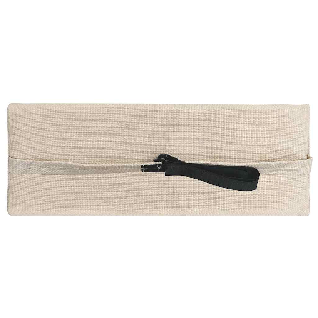 Hoofdsteun voor ligstoel 40x7,5x15 cm textileen crème is nu te koop bij PeponiXL, paradijselijk wonen!