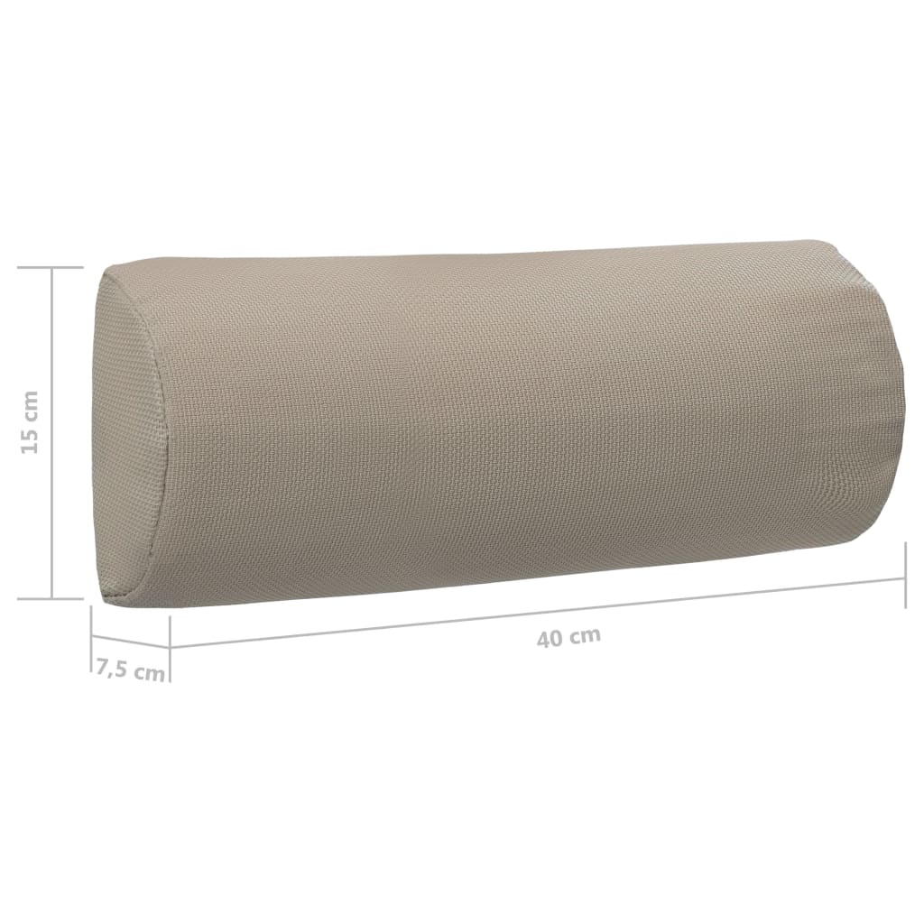 Hoofdsteun voor ligstoel 40x7,5x15 cm textileen taupe is nu te koop bij PeponiXL, paradijselijk wonen!