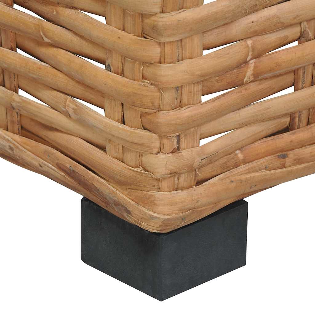 Hoekbank met kussens natuurlijk rattan is nu te koop bij PeponiXL, paradijselijk wonen!
