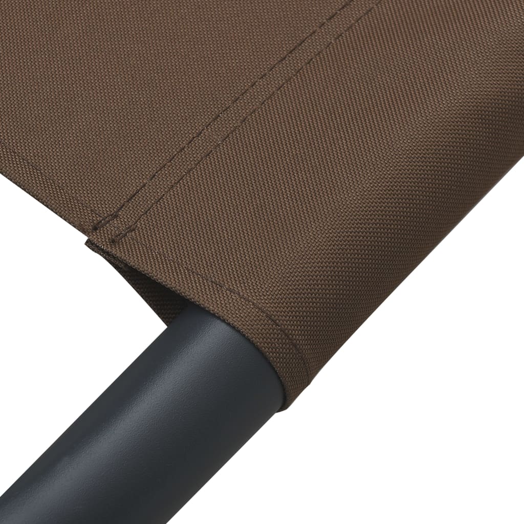 Tuinbed 200x90 cm staal bruin is nu te koop bij PeponiXL, paradijselijk wonen!