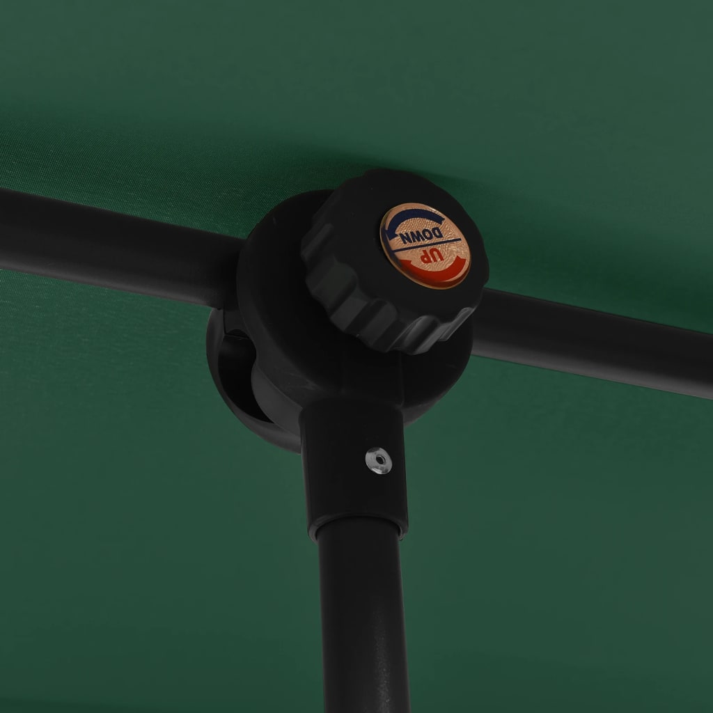 Parasol met aluminium paal 2x1,5 m groen is nu te koop bij PeponiXL, paradijselijk wonen!