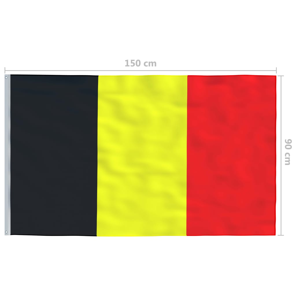 Vlag België 90x150 cm is nu te koop bij PeponiXL, paradijselijk wonen!