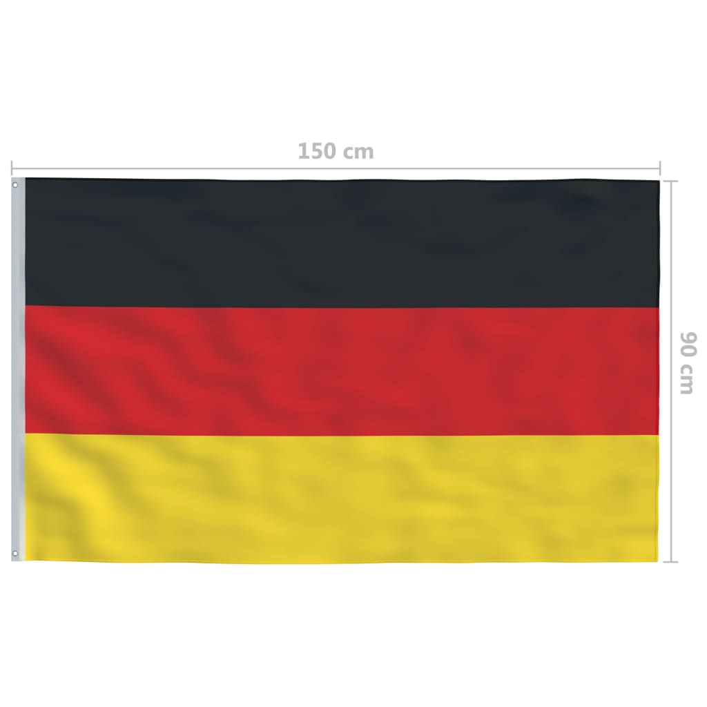 Vlag Duitsland 90x150 cm is nu te koop bij PeponiXL, paradijselijk wonen!