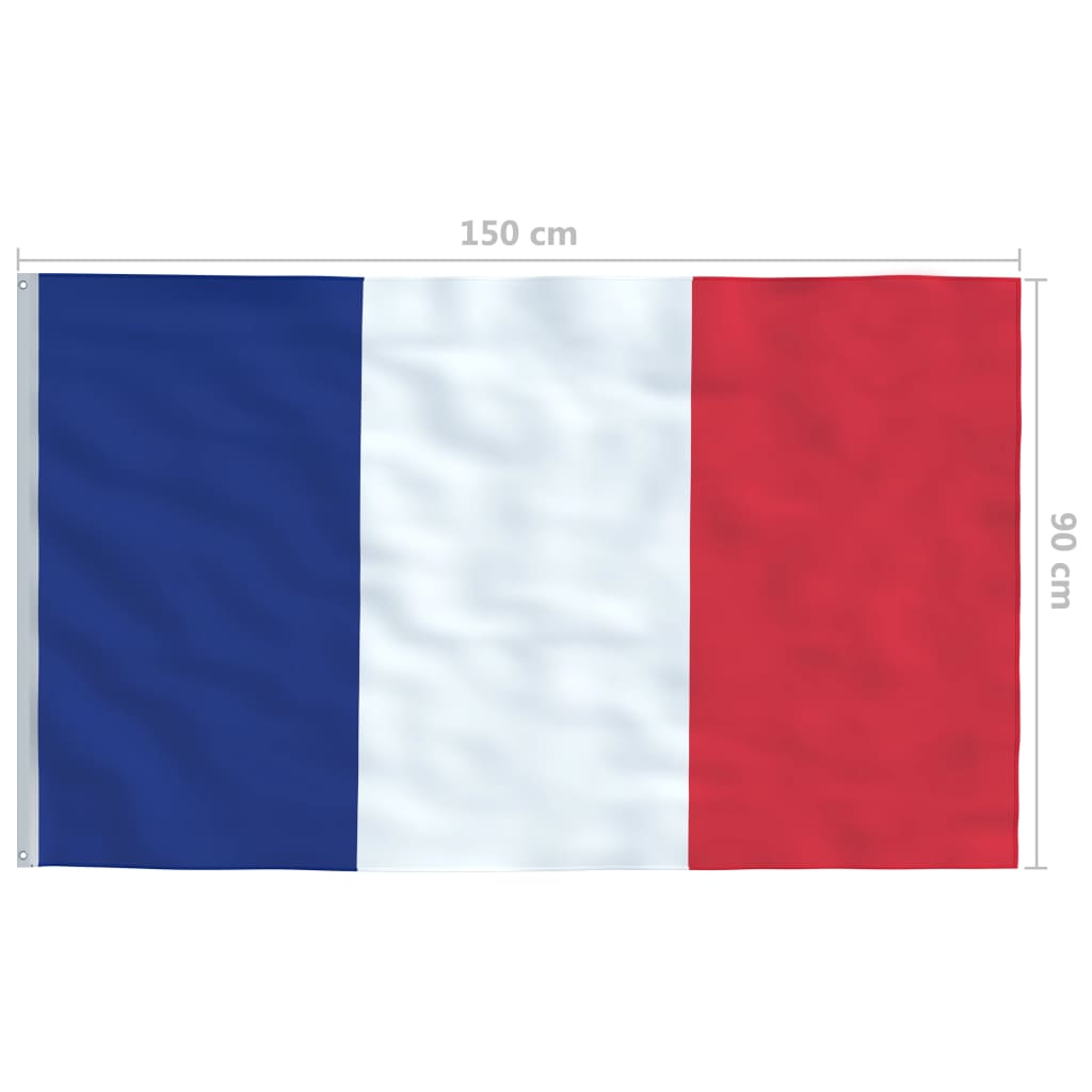 Vlag Frankrijk 90x150 cm is nu te koop bij PeponiXL, paradijselijk wonen!