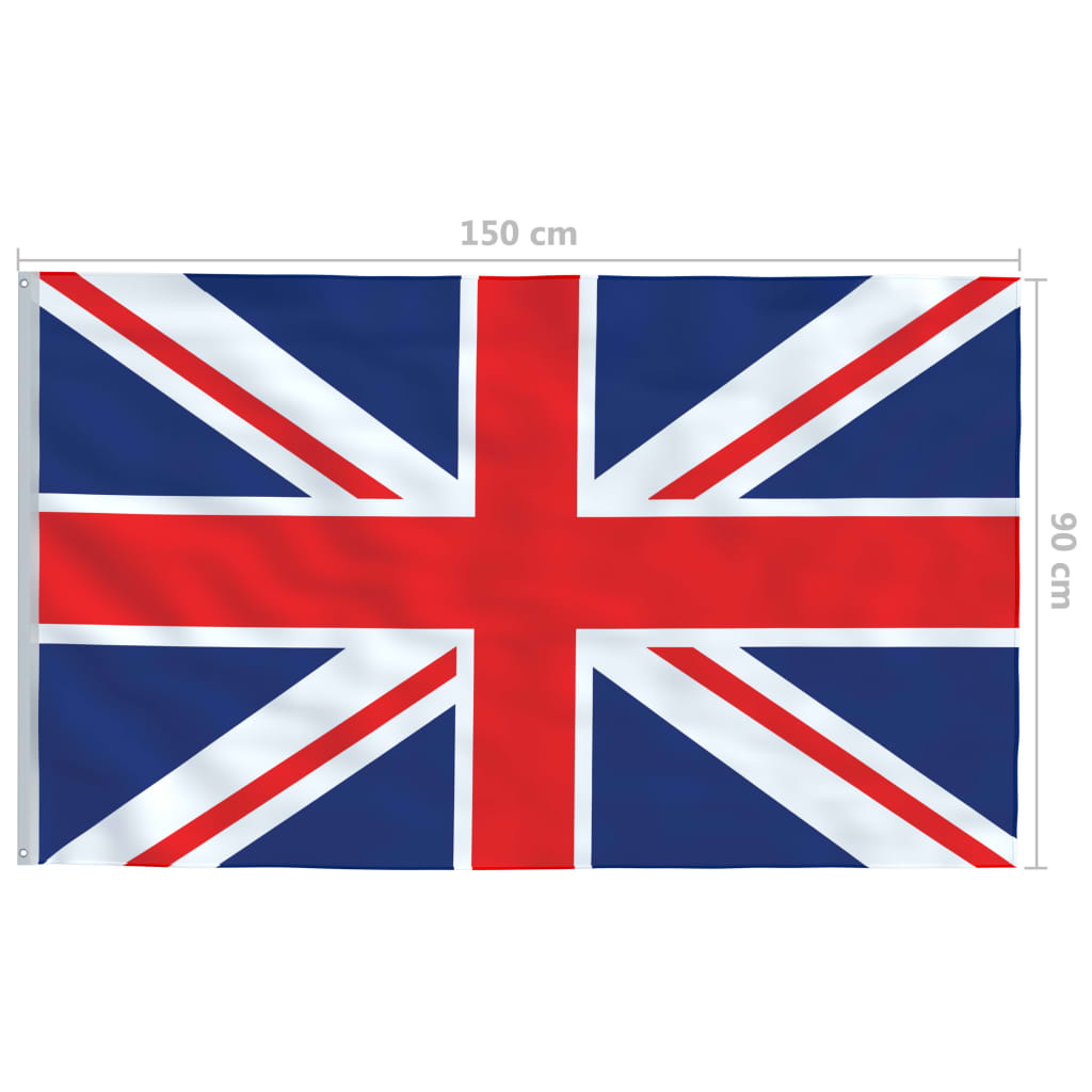 Vlag Verenigd Koninkrijk 90x150 cm is nu te koop bij PeponiXL, paradijselijk wonen!