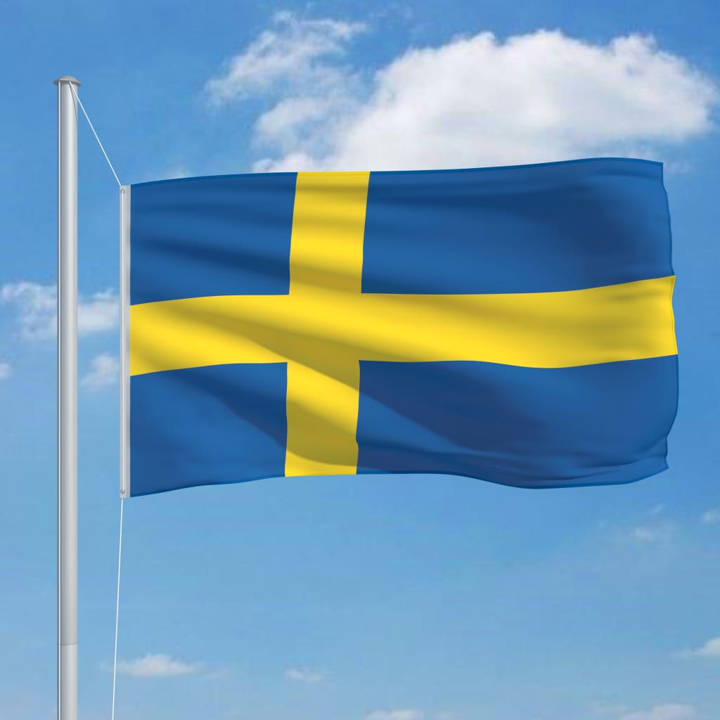 Vlag Zweden 90x150 cm is nu te koop bij PeponiXL, paradijselijk wonen!