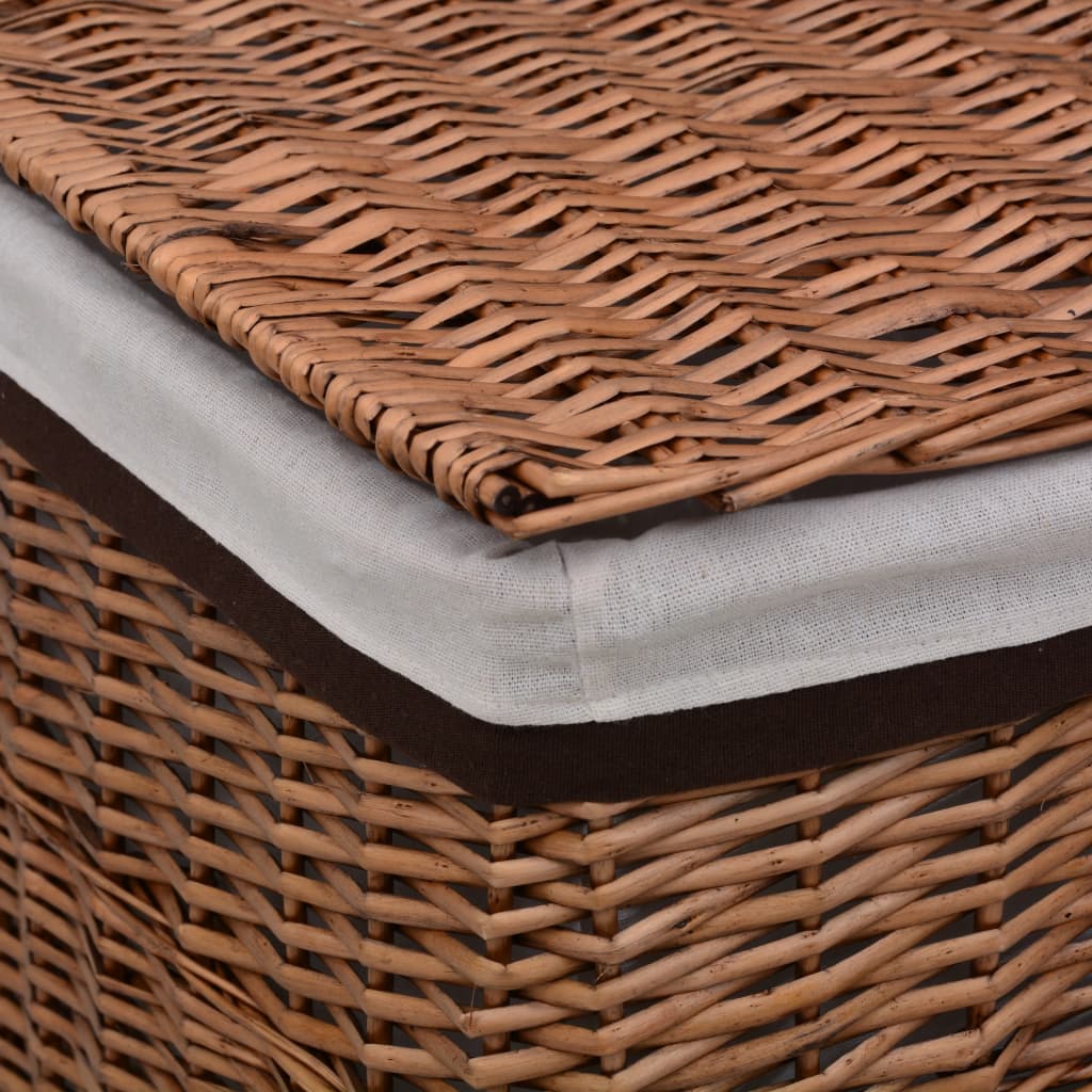 Wasmand wilgen bruin is nu te koop bij PeponiXL, paradijselijk wonen!